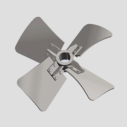 四宽叶斜边可拆旋桨式