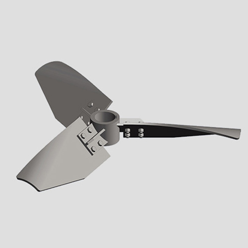 三窄叶可拆旋桨式